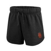 USC Trojans Youth Girls Nike Black SC Interlock Essential Short